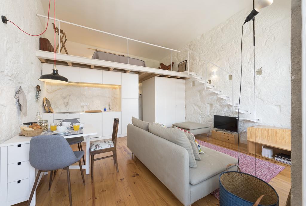 Lovelystay - Cativo Mezzanine Studio Porto Bagian luar foto