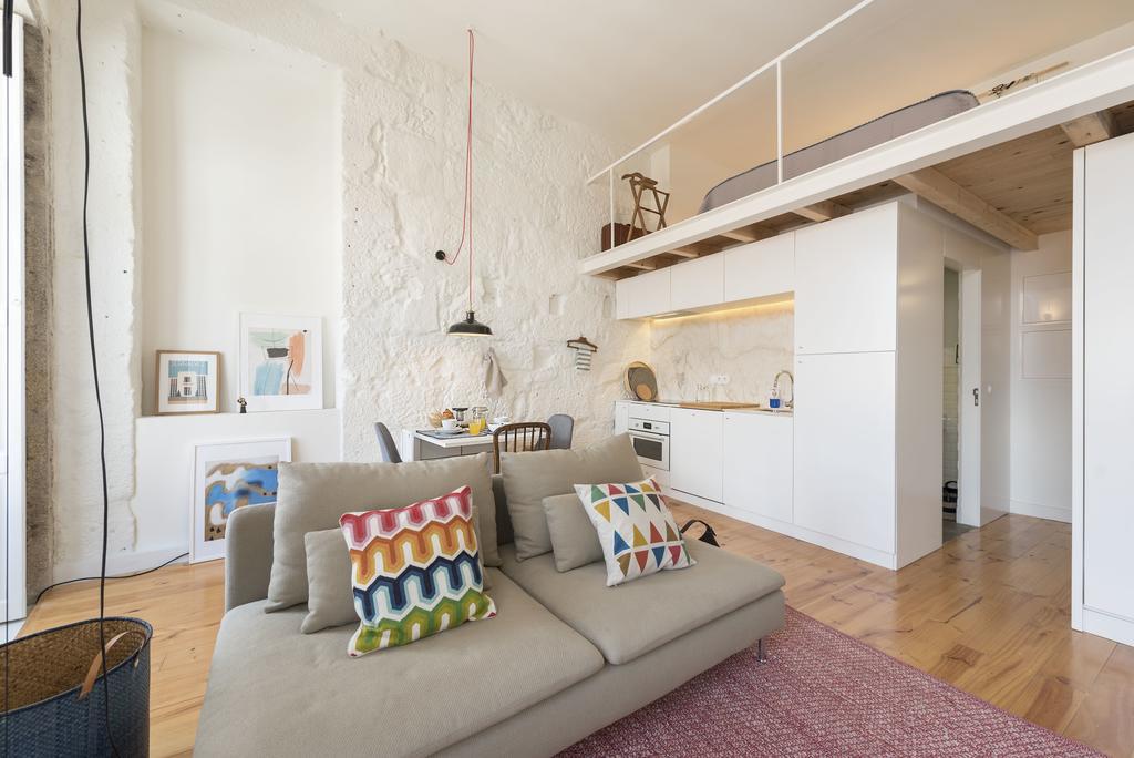 Lovelystay - Cativo Mezzanine Studio Porto Bagian luar foto